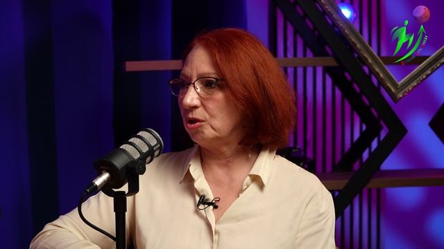 Галина Аргунова в студии подкаста